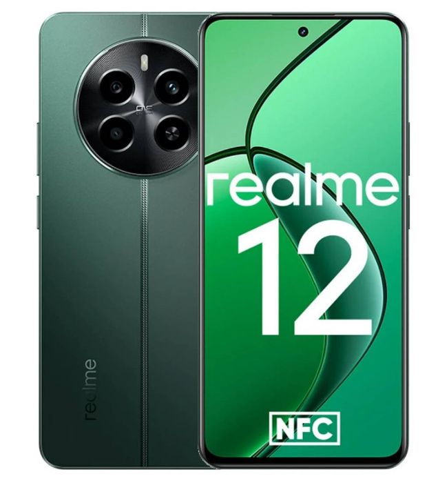 گوشی موبایل ریلمی 12 4g حافظه 256 گیگابایت رم 8 گیگابایت نمای ۴