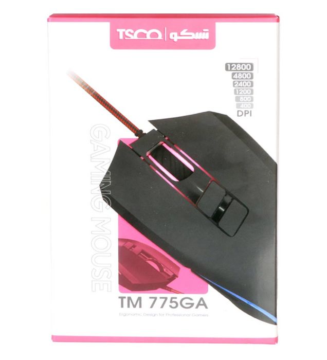 تصویر  ماوس باسیم تسکو مدل TM 775GA تصویر  ماوس باسیم تسکو مدل TM 775GA