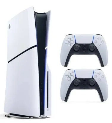 تصویر  پلی استیشن 5 اسلیم استاندار دیسک خور ریجن آسیا به همراه یک دسته اضافه ظرفیت 1 ترابایت