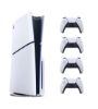 تصویر  پلی استیشن 5 اسلیم استاندارد دیسک خور ریجن اروپا 2016 به همراه 3 دسته اضافه ظرفیت 1 ترابایت تصویر  پلی استیشن 5 اسلیم استاندارد دیسک خور ریجن اروپا 2016 به همراه 3 دسته اضافه ظرفیت 1 ترابایت