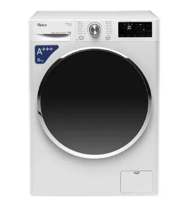 تصویر  ماشین لباسشویی جی پلاس 8 کیلویی مدل GWM-R88W