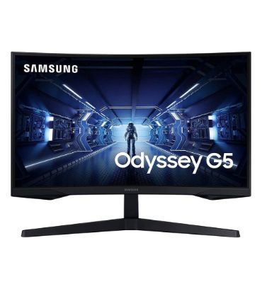 مانیتور خمیده گیمینگ سامسونگ مدل Odyssey G5 G55C LS32CG552 سایز 32 اینچ
