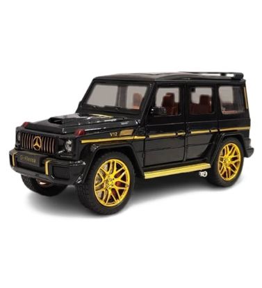 تصویر  ماشین اسباب بازی مدل مرسدس بنز جی کلاس V12 دودزا فلزی