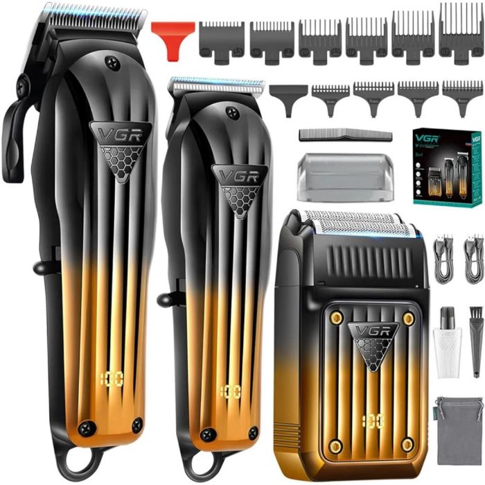 تصویر  ماشین اصلاح سر و صورت وی جی آر مدل V-644