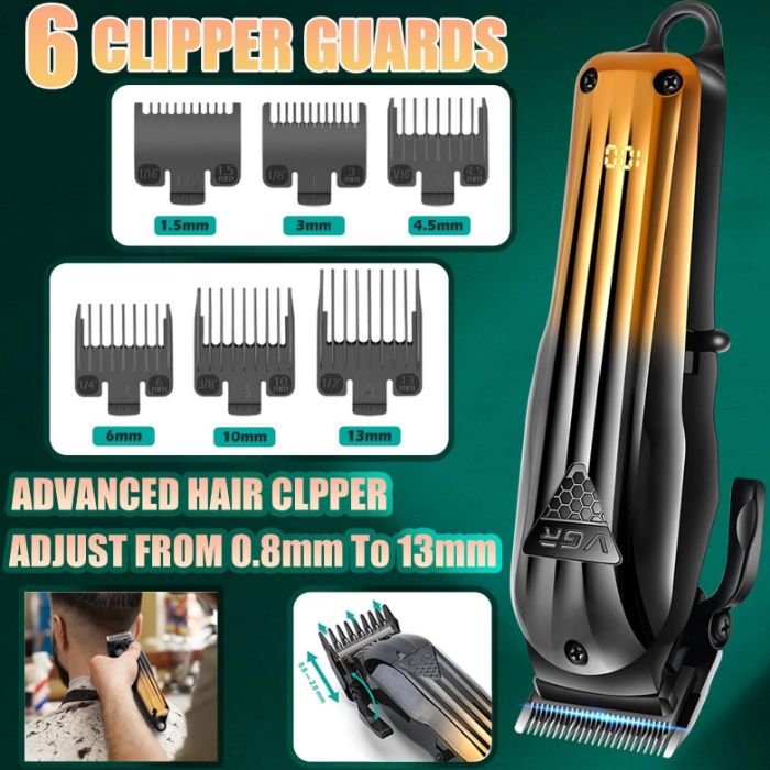 تصویر  ماشین اصلاح سر و صورت وی جی آر مدل V-644