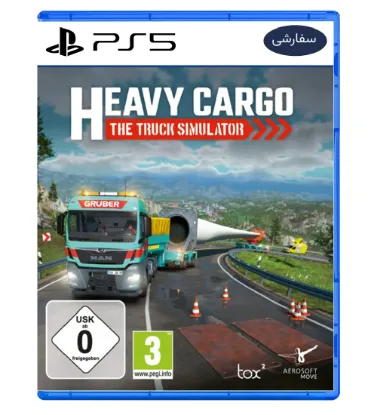 تصویر  بازی Heavy Cargo the Truck Simulator مخصوص کنسول بازی پلی استیشن 5