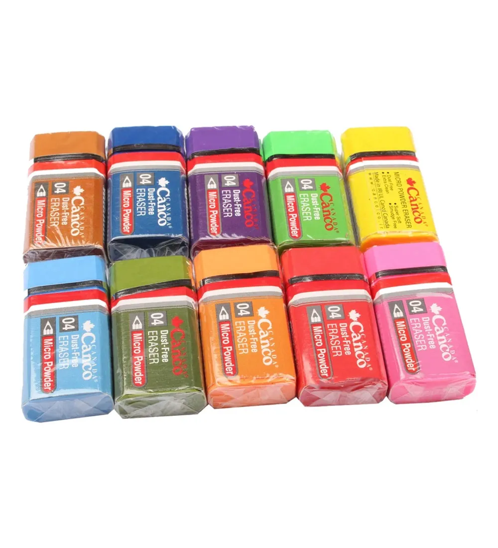 تصویر  پاک کن کنکو مدل color بسته 8 عددی