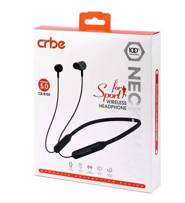 تصویر  هندزفری گردنی کربی مدل CR-B103