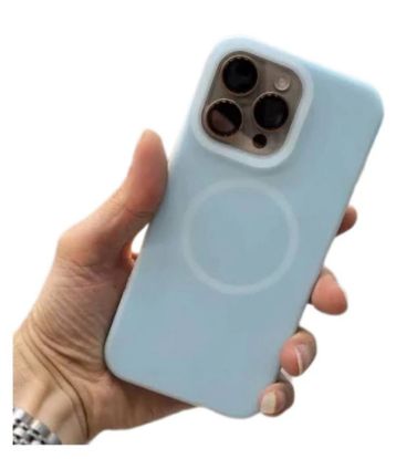 تصویر  کاور سیلیکونی مگ سیف دار پاستلی برای گوشی iPhone 16 pro