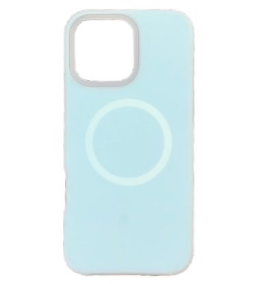 تصویر  کاور سیلیکونی مگ سیف دار پاستلی برای گوشی آیفون iPhone 16 Pro Max