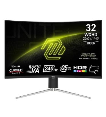 مانیتور خمیده گیمینگ ام اس آی مدل MAG 325CQRXF E2 سایز 32 اینچ