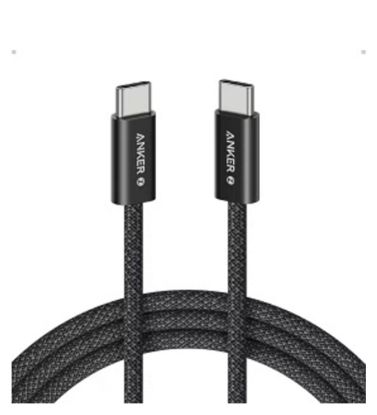 تصویر  کابل تبدیل USB-C به USB-C انکر مدل Zolo A8060 طول 1 متر