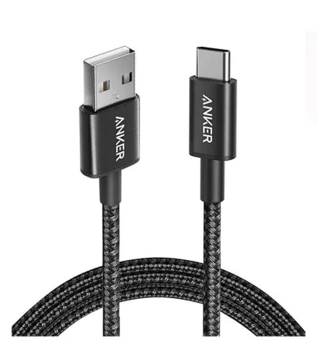 تصویر  کابل شارژ USB-C به USB انکر مدل A8173 طول 3 متر