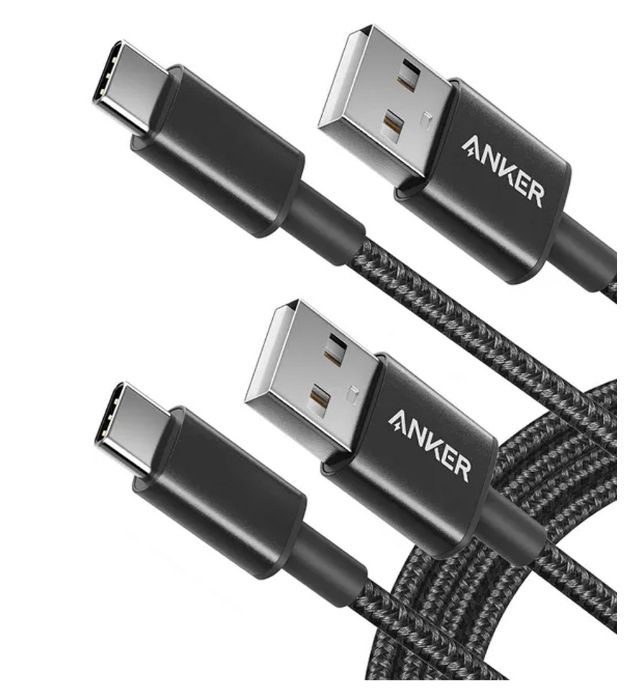 تصویر  کابل شارژ USB-C به USB انکر مدل A8173 طول 3 متر