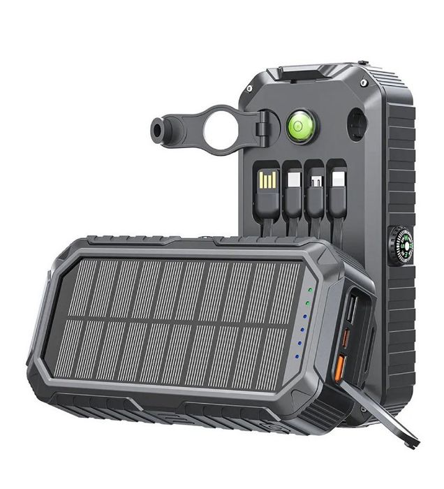 تصویر  پاوربانک گرین لاین مدل Solar Mate 22.5W ظرفیت 20000 میلی آمپر ساعت