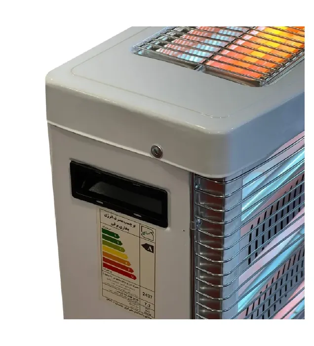 تصویر  بخاری برقی تکسان مدل فن دار