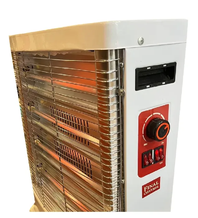 تصویر  بخاری برقی تکسان مدل فن دار