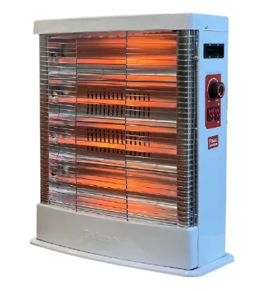 تصویر  بخاری برقی تکسان مدل فن دار