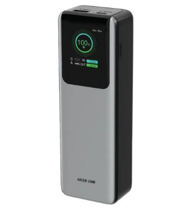 تصویر  پاوربانک 100W گرین لاین مدل Voltura ظرفیت 20000 میلی آمپر ساعت