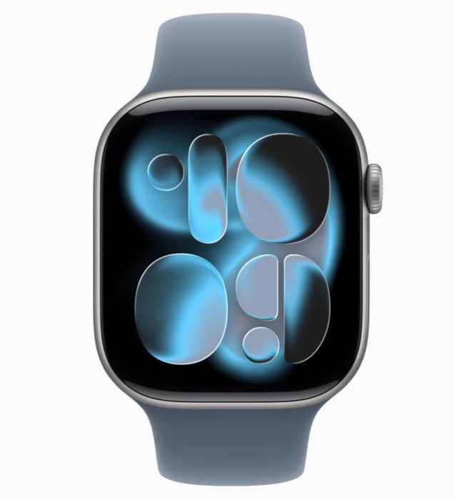 تصویر  اپل واچ سری 11 سایز 46 میلی‌‌متری با بند سیلیکونی