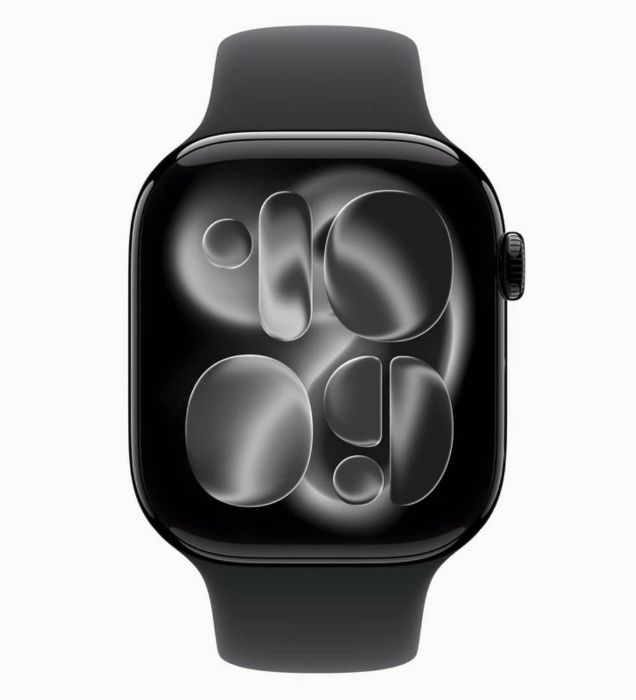تصویر  اپل واچ سری 11 سایز 42 میلی‌‌متری با بند سیلیکونی