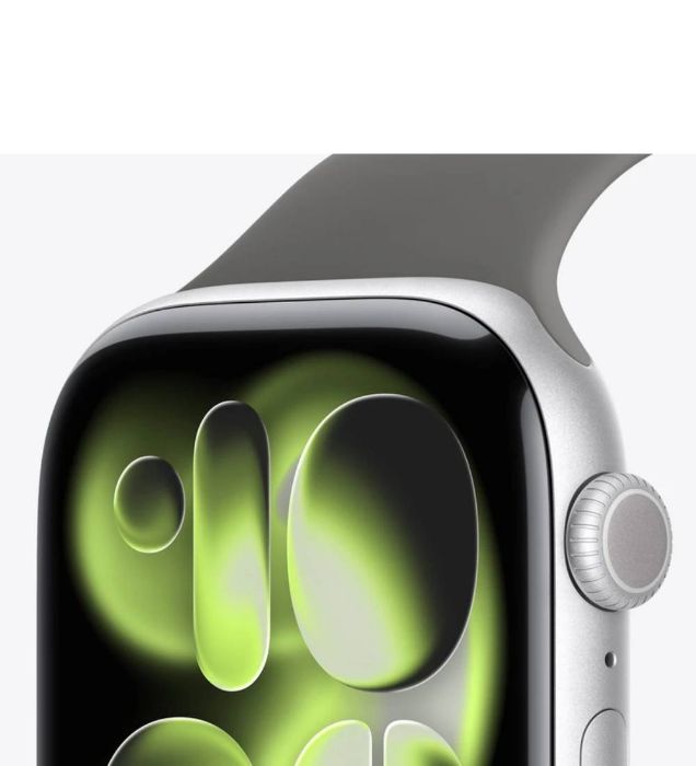 تصویر  اپل واچ سری 11 سایز 42 میلی‌‌متری با بند سیلیکونی