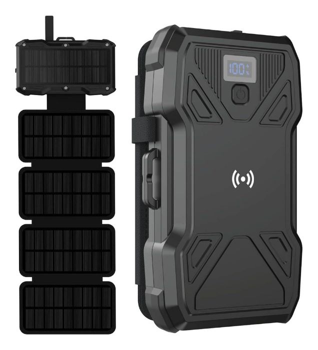 تصویر  پاوربانک گرین لاین مدل Solar 5-Panel 20W ظرفیت 20000 میلی آمپر ساعت