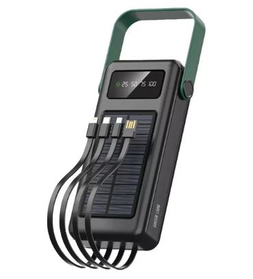 پاوربانک گرین لاین مدل Solar Max ظرفیت 30000 میلی آمپر ساعت