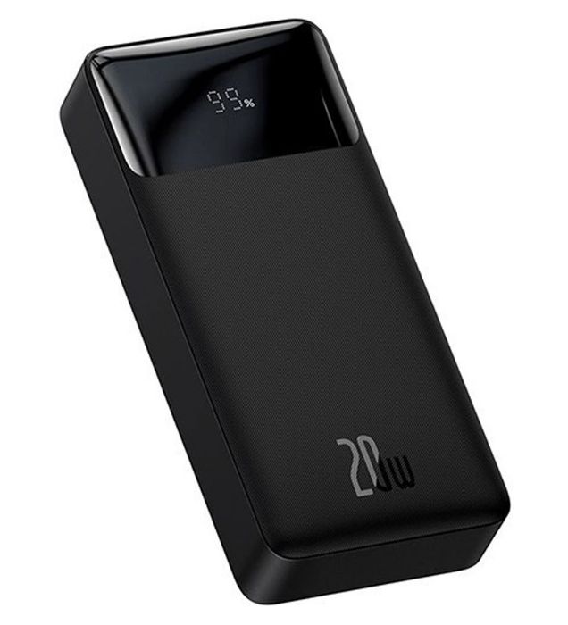 تصویر  پاور بانک باسئوس 20W مدل Bipow Digital Display ظرفیت 20000 میلی آمپر ساعت