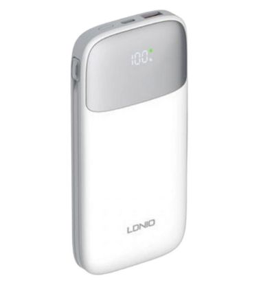 تصویر  پاوربانک الدینیو مدل PQ20 ظرفیت 20000 میلی آمپر ساعت