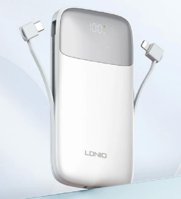 تصویر  پاوربانک الدینیو مدل PQ20 ظرفیت 20000 میلی آمپر ساعت