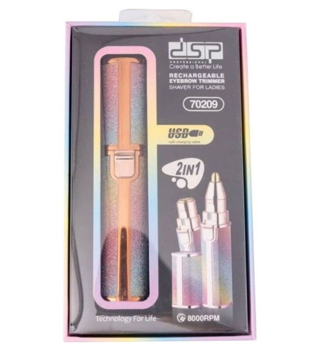 تصویر  ماشین اصلاح ابرو و صورت بانوان دی اس پی مدل 70209