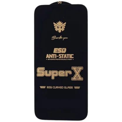 تصویر  محافظ تمام صفحه (گلس) Super X آنتی استاتیک برای گوشی سامسونگ Galaxy A35/A55