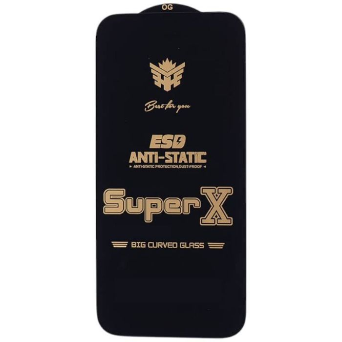 تصویر  محافظ تمام صفحه (گلس) Super X آنتی استاتیک برای گوشی سامسونگ Galaxy A35/A55