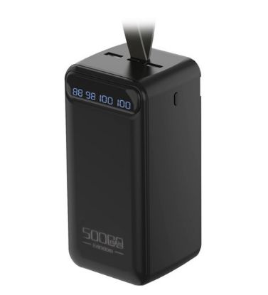 تصویر  پاوربانک 10W ارلدام مدل ET-PB58 ظرفیت 50000 میلی آمپر ساعت