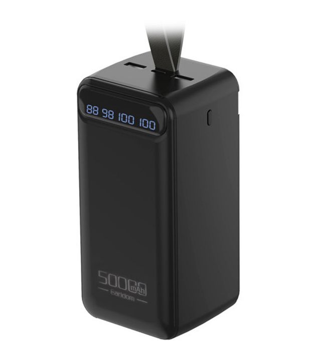 تصویر  پاوربانک 10W ارلدام مدل ET-PB58 ظرفیت 50000 میلی آمپر ساعت