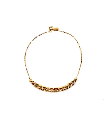 تصویر  دستبند طلا زنانه 18 عیار زرایران طرح زنجیر کلاسیک پیوسته 2 - 1.07 گرم