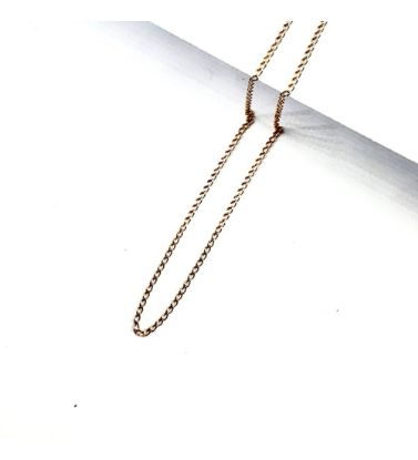 تصویر  زنجیر طلا زنانه 18 عیار طرح فلامینگو (45) - 0.78 گرم