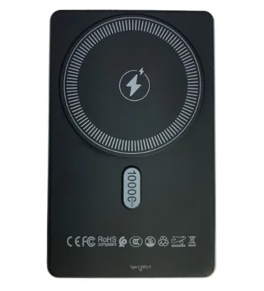 تصویر پاوربانک وایرلس 20W ارلدام مدل ET-PD49 ظرفیت 10000 میلی آمپر ساعت