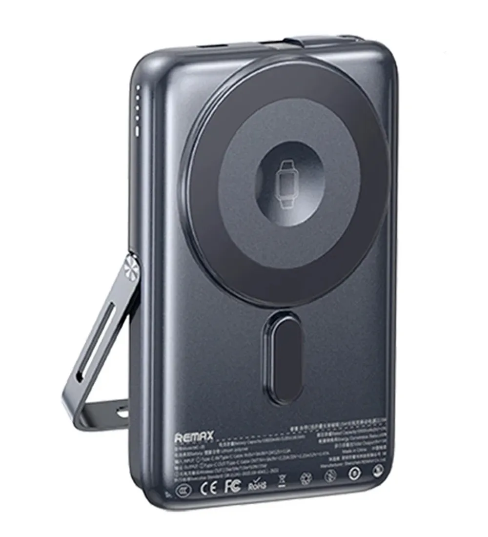 تصویر  پاوربانک ریمکس 22.5W مدل MagSafe MC-05 ظرفیت 10000 میلی آمپر ساعت