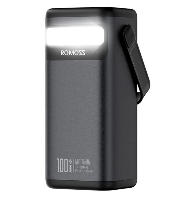 تصویر  پاوربانک 100W روموس مدل M60 ظرفیت 60000 میلی آمپر ساعت