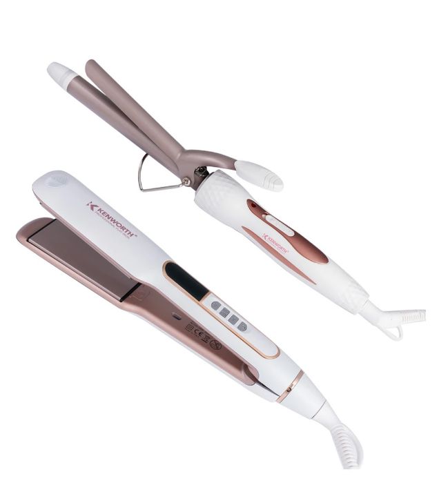 تصویر  اتو مو به همراه فر کننده ی موی کنورث مدل kw313