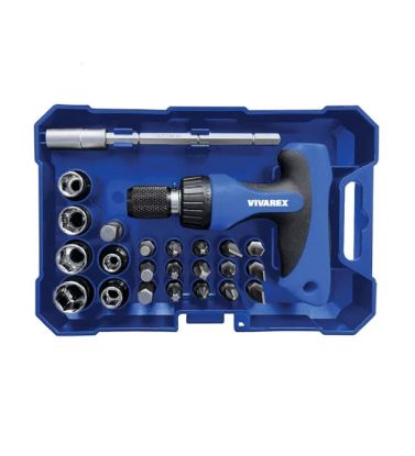 تصویر  پیچ گوشتی و بیت ویوارکس مجموعه 24 عددی مدل VR2465-SD