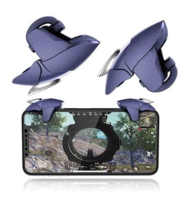 تصویر  دسته بازی موبایل پرودو مدل Shark به همراه آستین کنترل کننده انگشت