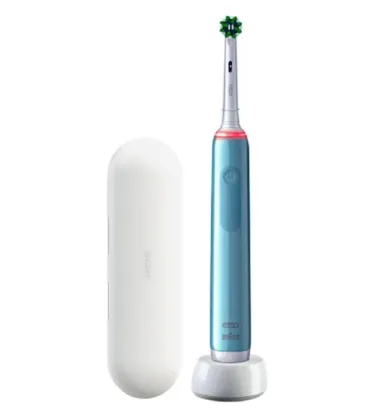 تصویر  مسواک برقی اورال-بی مدل Pro 3 3000 Pure همراه با قاب مسافرتی مسواک برقی مدل Wober