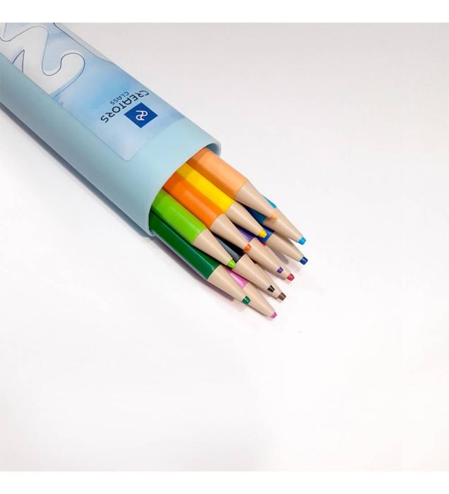 تصویر  مداد رنگی اتودی 12 تایی سی کلاس