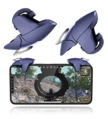 تصویر دسته بازی پرودو مدل SHARK به همراه آستین کنترل کننده انگشت مخصوص موبایل