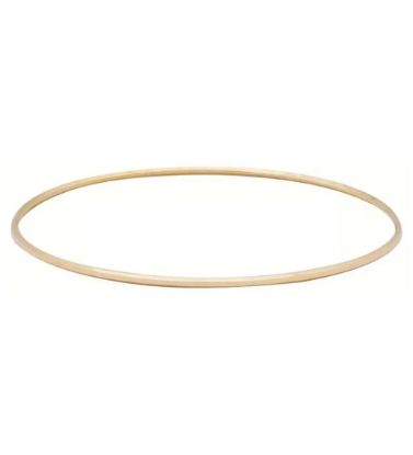 تصویر  النگو طلا زنانه 18 عیار طلای پارادایس مدل آینه ای - 1.74 گرم