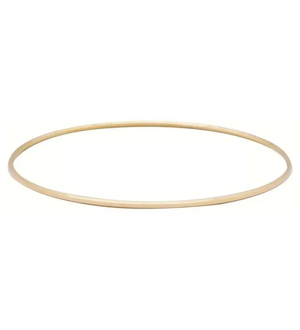 تصویر  النگو طلا زنانه 18 عیار طلای پارادایس مدل آینه ای - 1.54 گرم