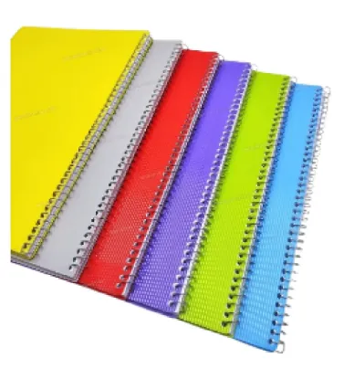 تصویر  دفتر مشق سیمی جلد طلقی 50 برگ